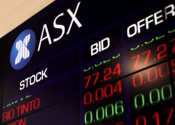 Australia stocks lower at close of trade; S&P/ASX 200 down 0.24%